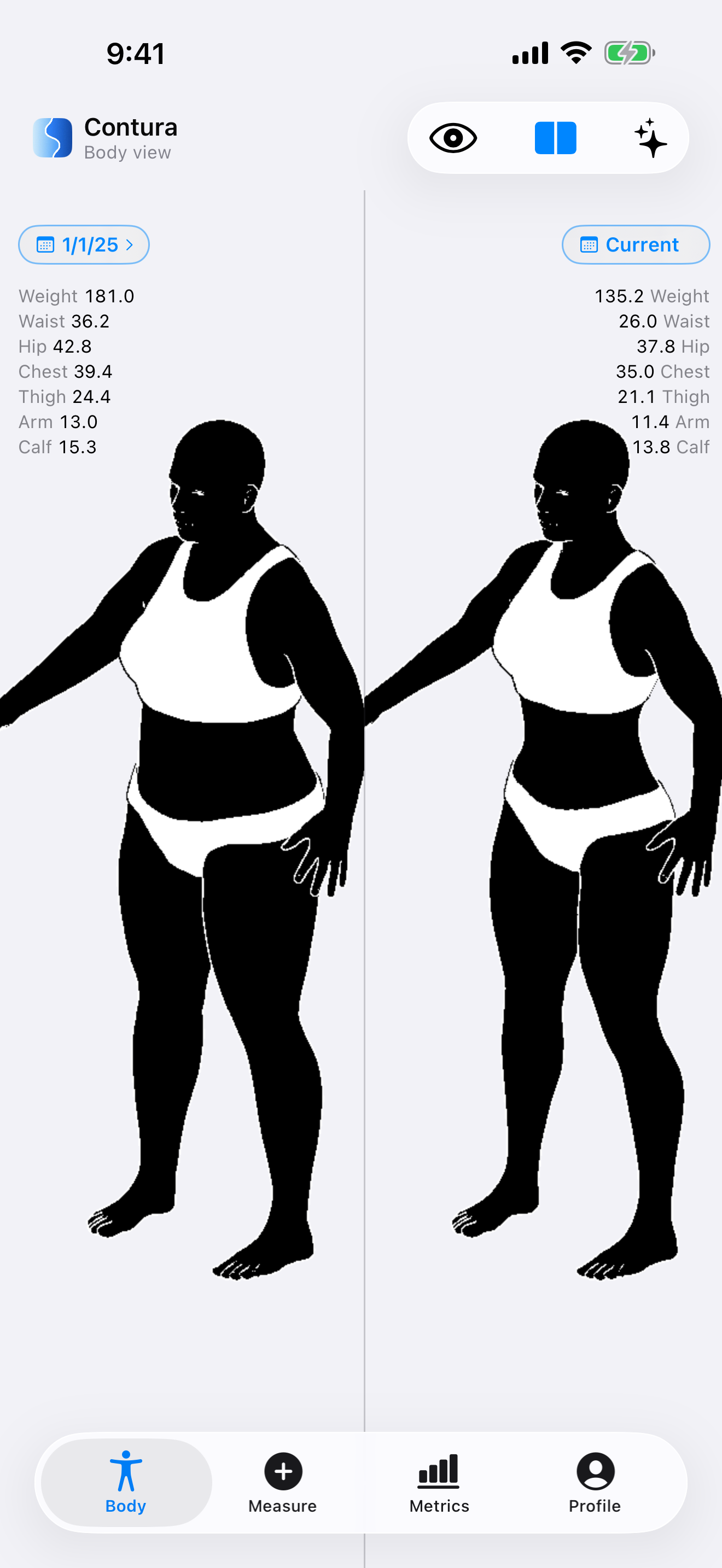 See Your Real Body in 3D